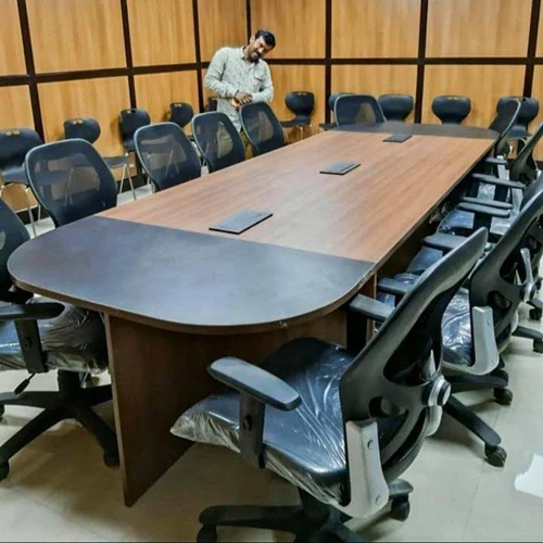 Brown 6 X 3 Feet Office Conference Table
