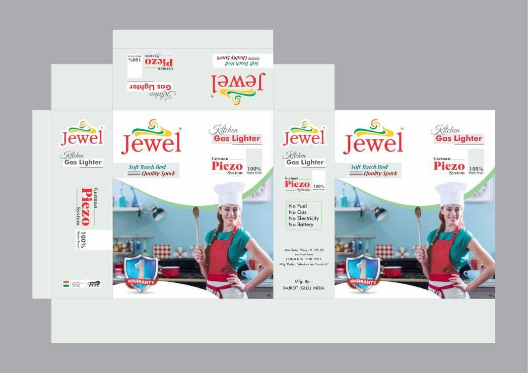 10mm Nut Kitchen Gas Lighter - Material: Stainless Steel