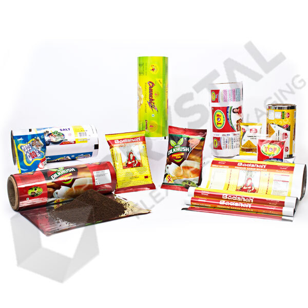 Printed Laminated Rolls - Material: Plastic