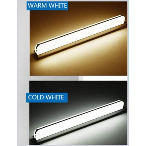 गर्म और ठंडा सफेद दर्पण प्रकाश