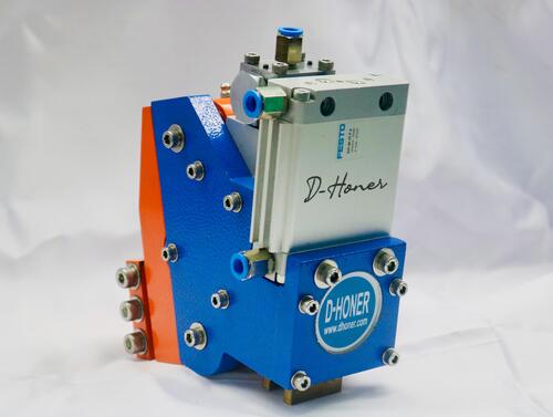 Spm-Super Finishing Machine - Color: Blue & White