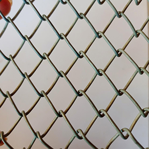Chainlink Wire Mesh - Steel Wire Mesh, Square Hole Design, Sleek Sliver Color | Versatile Curtain Solution for Industrial, Commercial, and Residential Applications