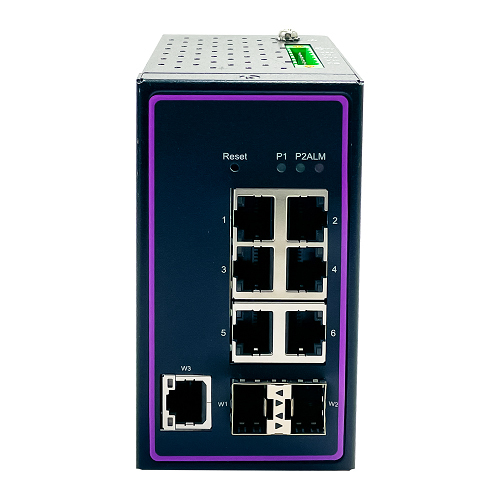 Nsg3309 Series - 45/60x110x89.6mm, Black | 9-port Gigabit Ethernet Nat Switch, Industrial-grade, Rstp Redundancy, Ip30 Enclosure