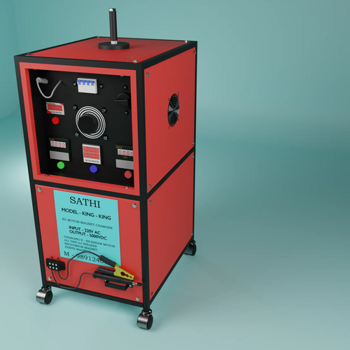 E-Rickshaw Motor Magnet Charger - Material: Stainless Steel