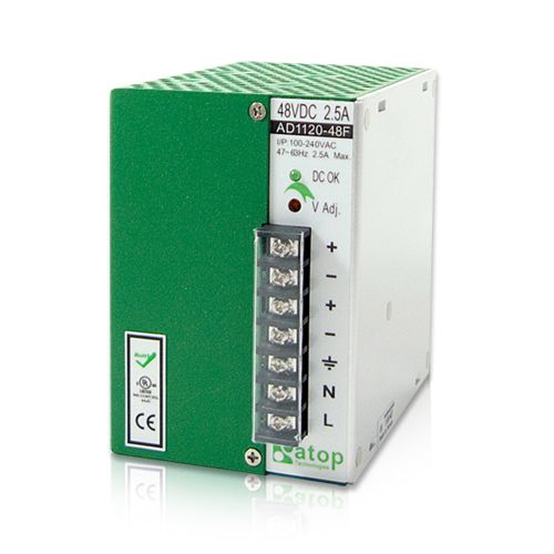 Ad1120-48f 24w 48 Vdc डीआईएन-रेल पावर सप्लाई