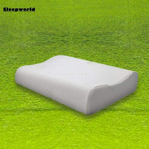 Memory Foam Contour Pillow - Color: White