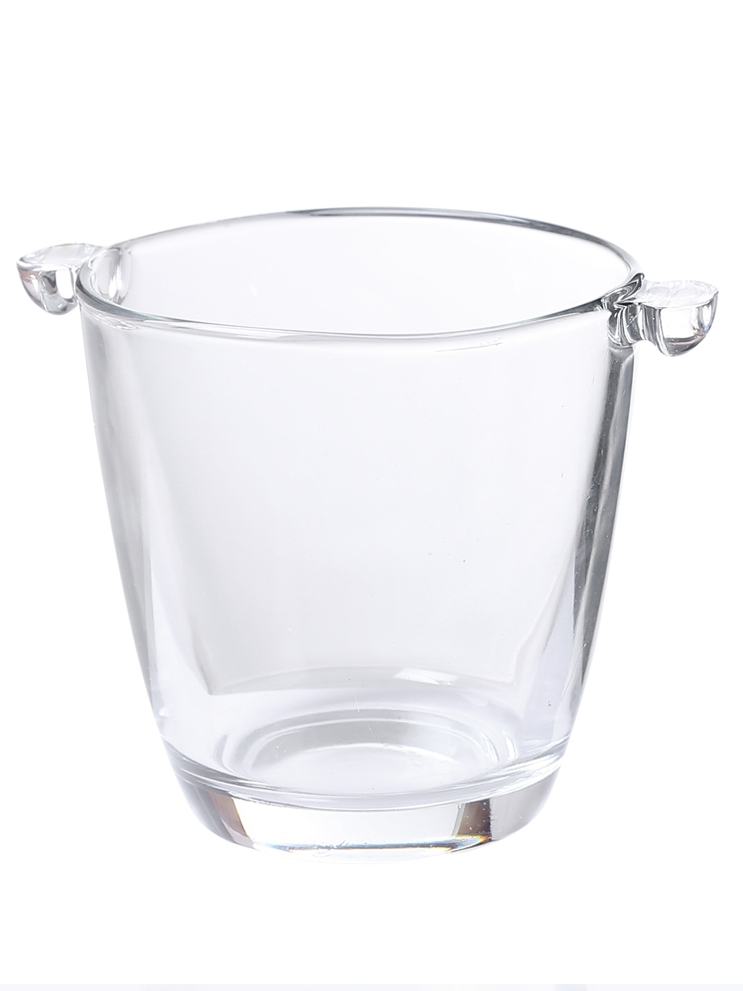 Uniglass Bolero Ice Bucket 1000ml - Soda Lime Glass, 12x15.2cm, Transparent Colour | Dishwasher Safe, Durable Design, Elegant Bar Accessory