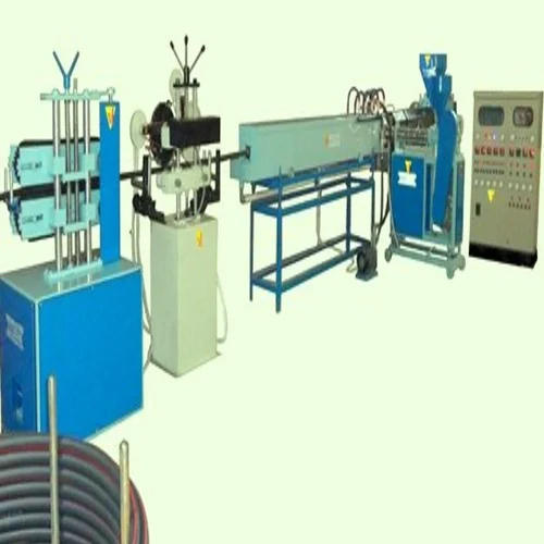 Hdpe Pipe Plant - Mild Steel Material, 220/240 Voltage | Automatic Operation, PLC Controlled, Silver Finish, Comprehensive Warranty