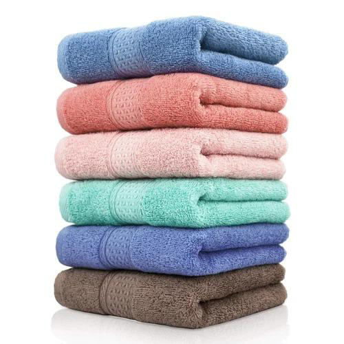 Plain Cotton Terry Bath Towel By Maruti International