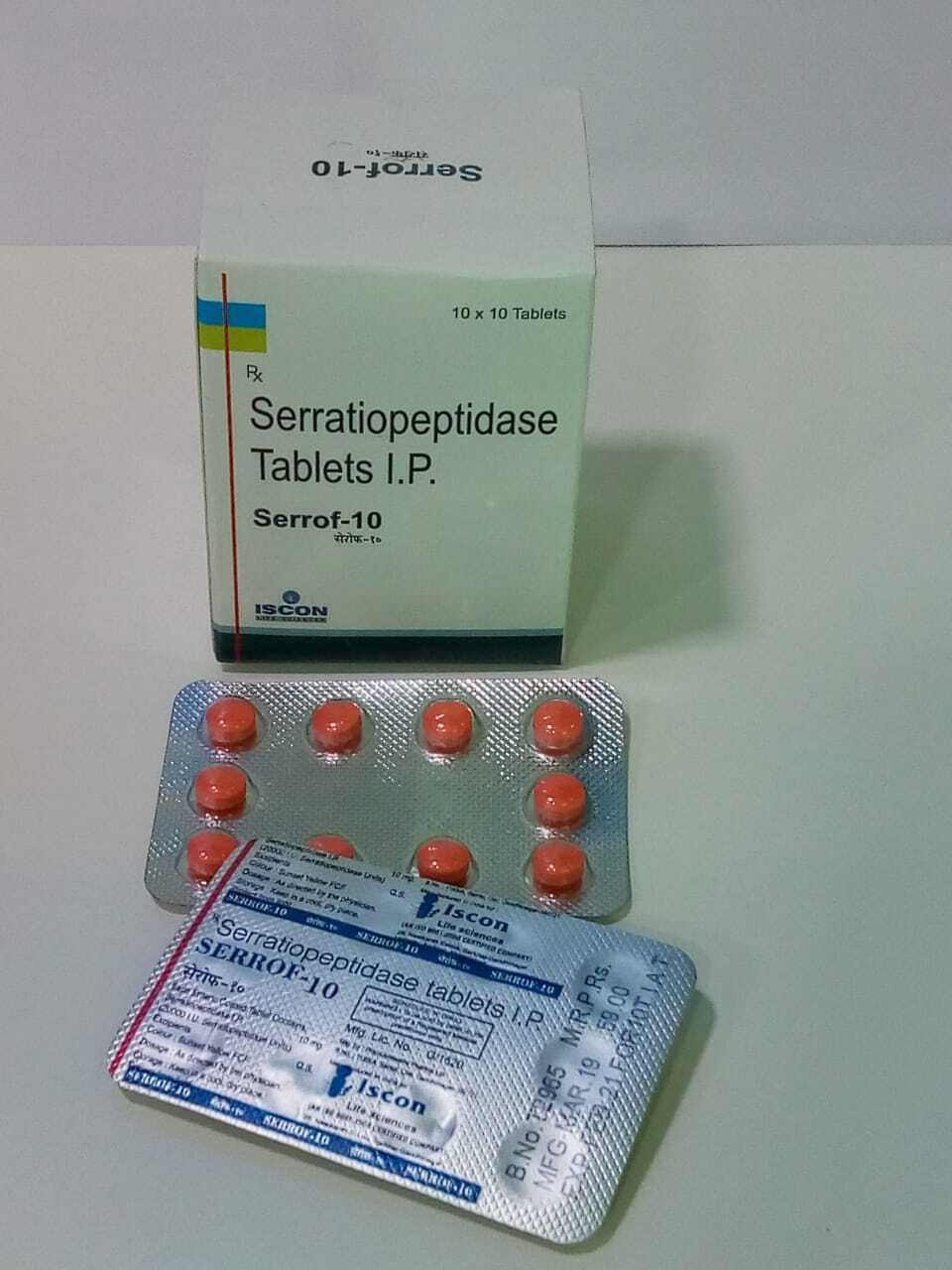 Serrof-10 Tablet - Drug Type: General Medicines
