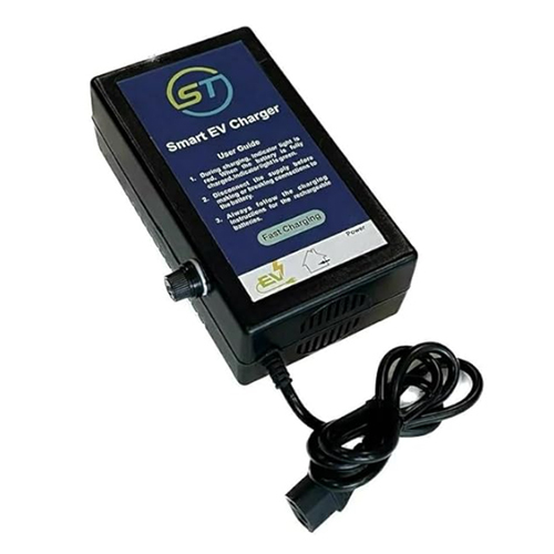 60V-3 A E-Bike Electric Scooter 24-28 Ah Battery Charger Automatic Cutoff Dimension (L*W*H): 18 X 10 X 6 Centimeters Centimeter (Cm)