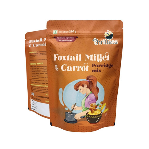 Foxtail Millet And Carrot Porridge Mix - Packaging Size: 250G