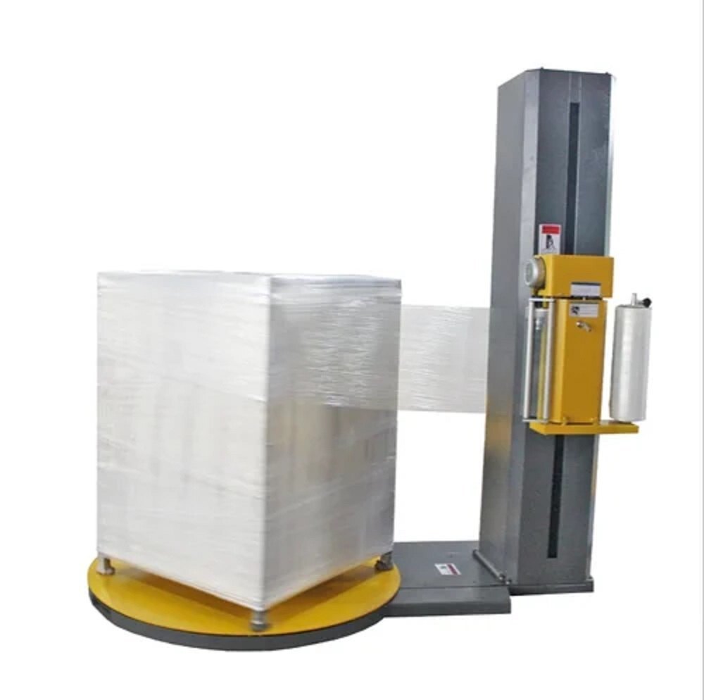 Automatic Pallet Stretch Wrap Machines - Customized Size And Inflation Pressure, Adjustable Filling Capacity And Air Consumption