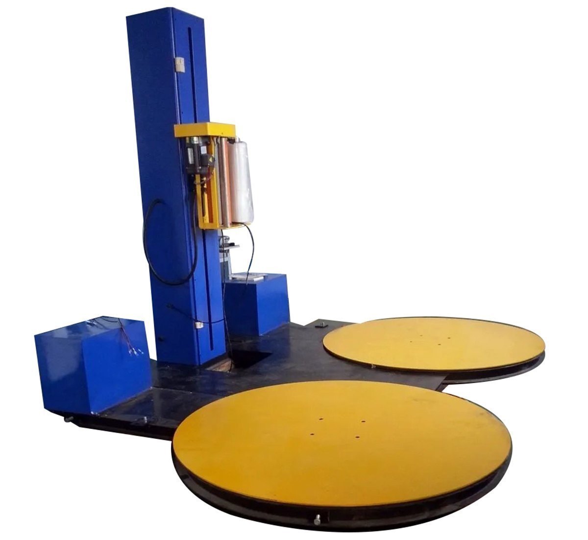 Automatic Pallet Stretch Wrap Machines - Customized Size And Inflation Pressure, Adjustable Filling Capacity And Air Consumption