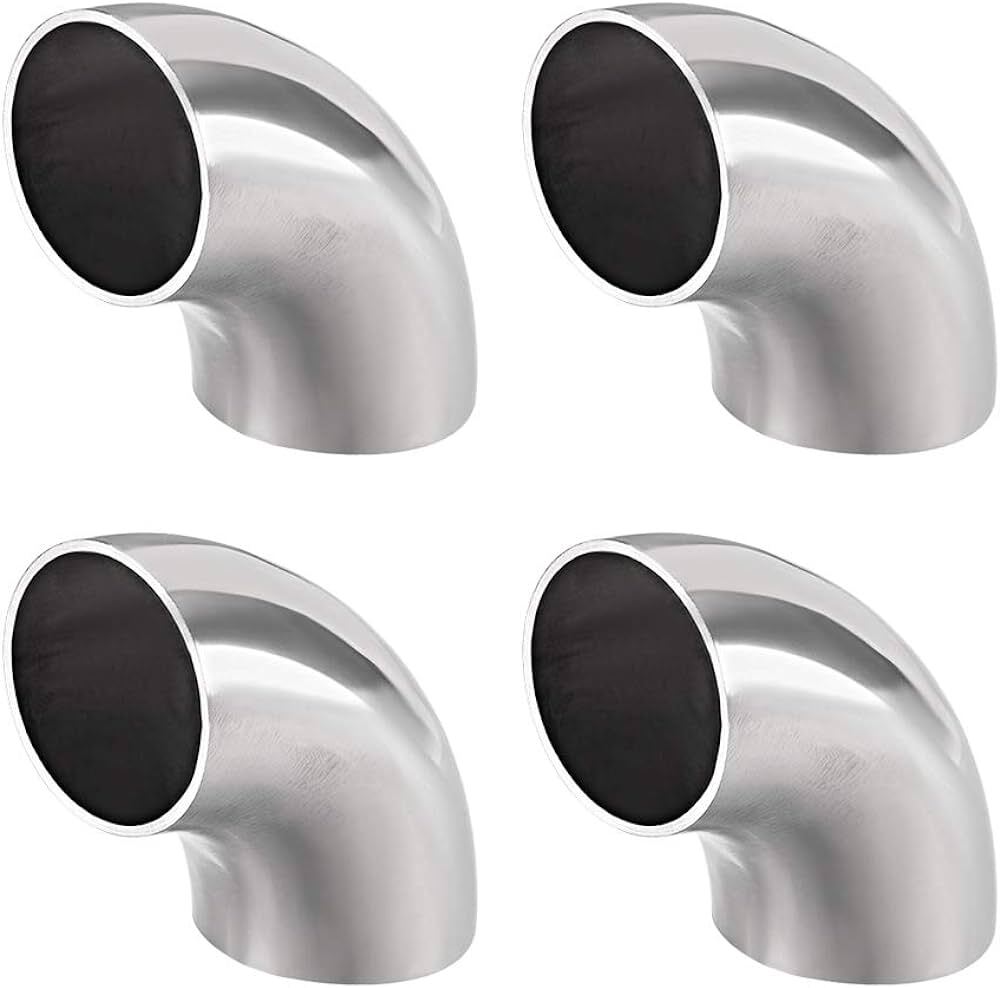 Pipe Elbows - High-grade Stainless Steel, Durable Design | Ideal For Fluid And Gas Flow Management
