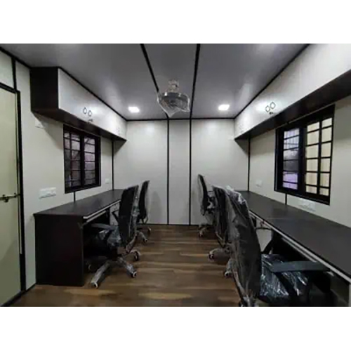 Modular Porta Cabin - Steel Construction, Sliding Windows and Steel Doors | Custom Color Options for Hotels and Restaurants