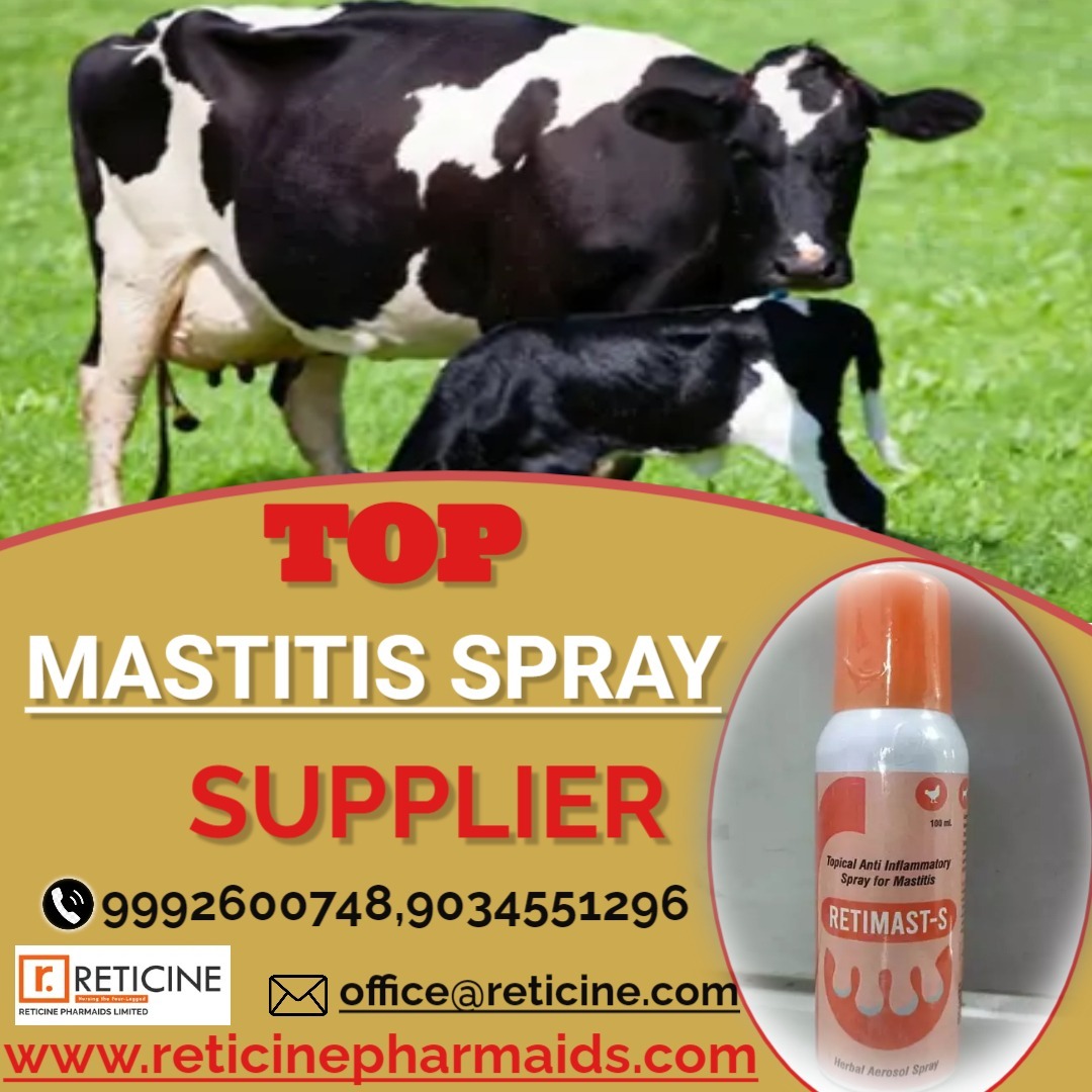 Veterinary Spray Manufacturer - 100ml Herbal Wound Spray, 100ml Topical Anti-inflammatory Spray For Mastitis, 100ml Anti-tick Spray | 100% Natural, Gmp & Iso Certified, Safe & Effective