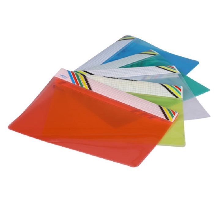L File Folders - Plastic Material, Standard Size, Multicolour Design , Durable And Space-saving Lever Arch Report Filing Solution