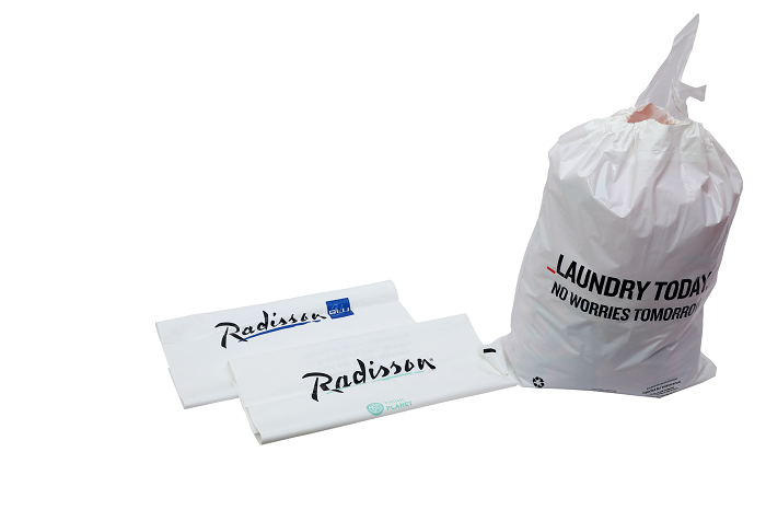 Ldpe Laundry Bags - Plastic, Standard Size, White | Biodegradable, Moisture Proof, Customized Color & Size Options