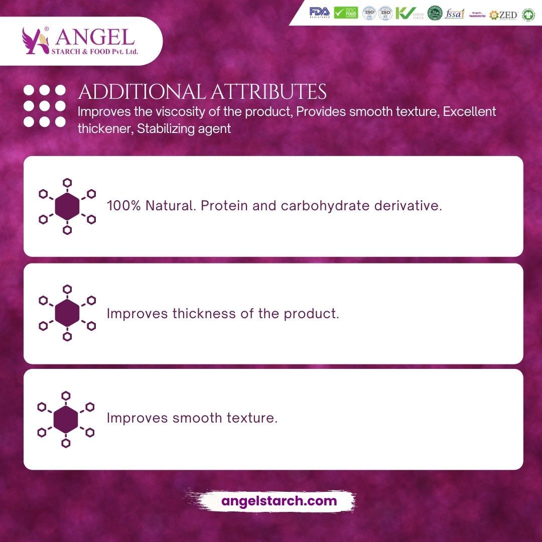 Enzymatically Modified Starch Lactose Substitute Non-fat Solid For Flavored Milk - 25 Kilograms Bag | Vegan, Gluten-free, Plant-based, Non-gmo, 12 Months Shelf Life