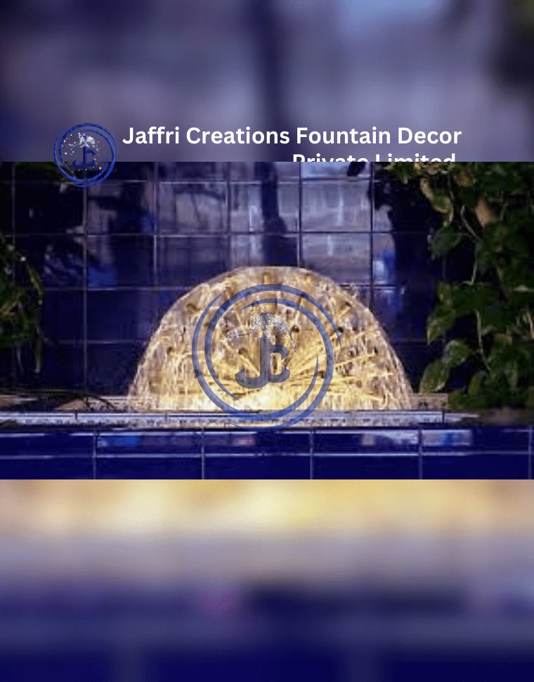 Half Dandelion Fountain - Color: Silver