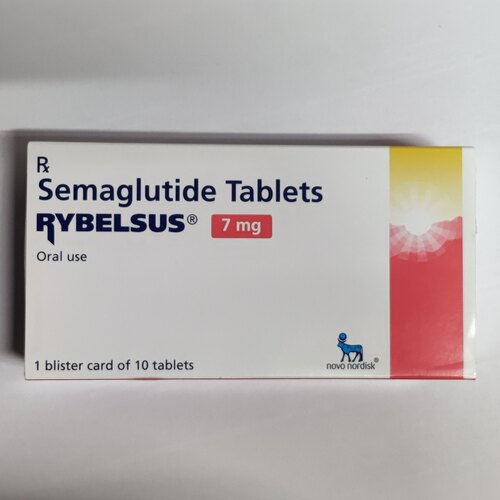 7mg Semaglutide Tablets - 30 Count Box | Regulates Blood Sugar Levels, Aids Weight Loss, Stored in Refrigerator, For Adults with Type 2 Diabetes
