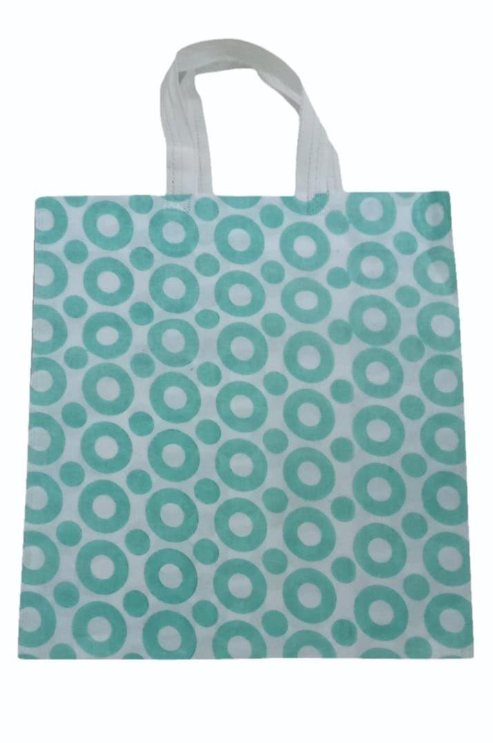 Multi-colour Non Woven Loop Handle Bag - Non Woven Fabric, Ideal For Grocery, Hotel, Hospital & Ecommerce Use
