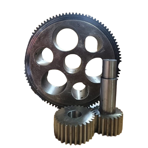 Mild Steel Chain Sprockets - 3 Piece Set, Powder Coated Finish | Industrial Usage, Warranty Included