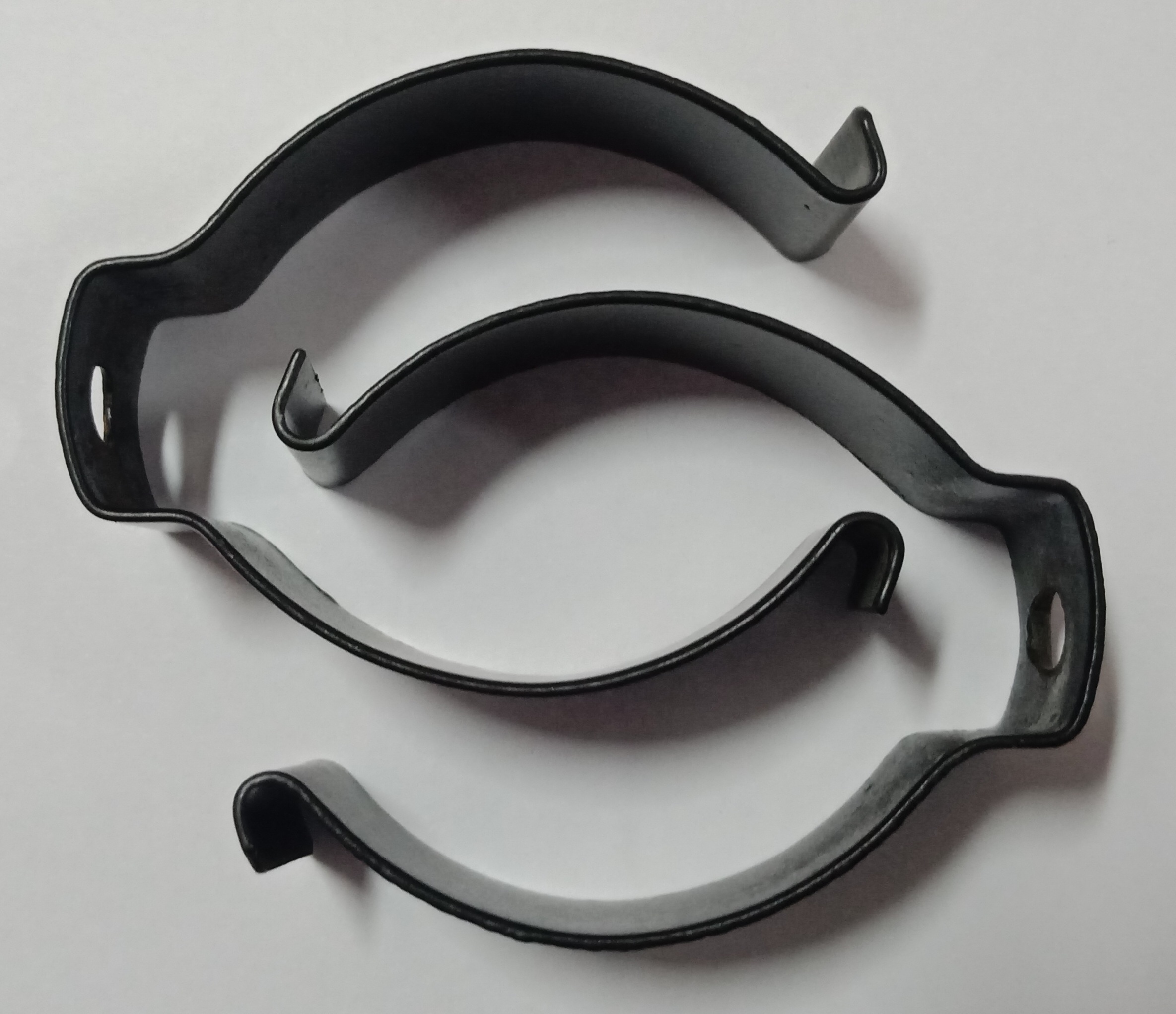 Industrial Metal Clip - Color: Black