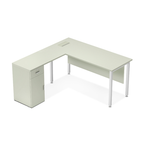 L Shape Office Executive Table By Prime Equipments And Supplies (India) Private Limited