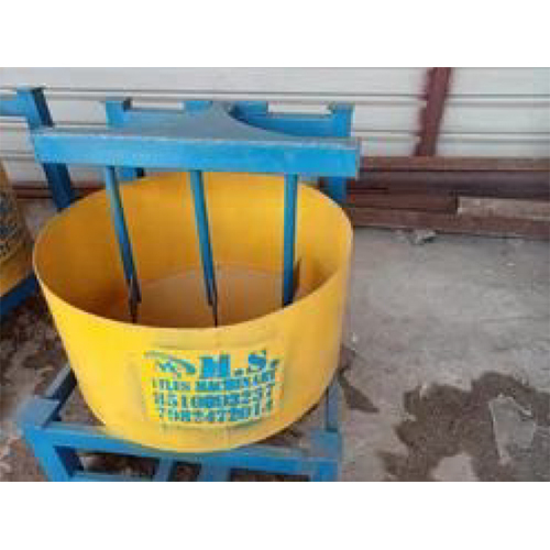 Pan Concrete Mixer - Steel Design, Manual Control | Automatic Operation, Industrial Use, Warranty Included