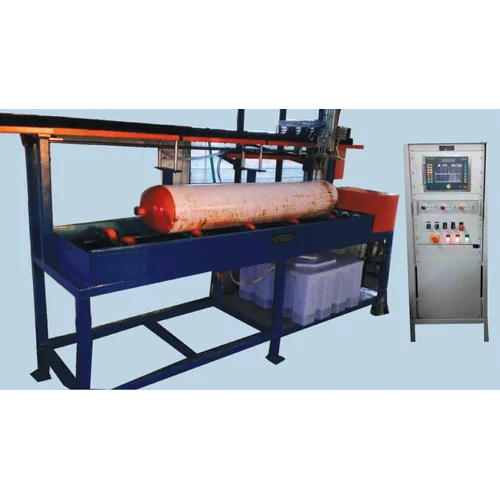 ब्लू गैस सिलेंडर अल्ट्रासोनिक परीक्षण मशीन