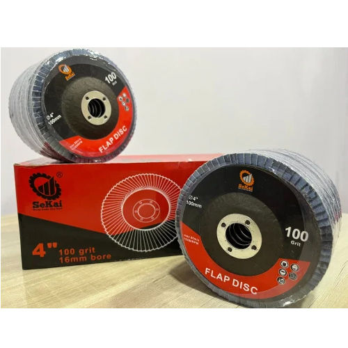 Round 4 Inch Abrasive Flap Disc