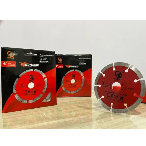 Red 4 Inch Sekai Diamond Saw Blade