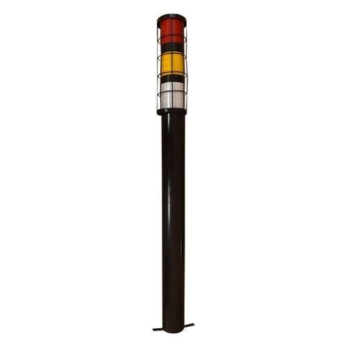 Road Delineator - Abs Material | Reflective Indicator For Road Safety, Manual Function, No Power Needed, Color Options: Red, White, Yellow
