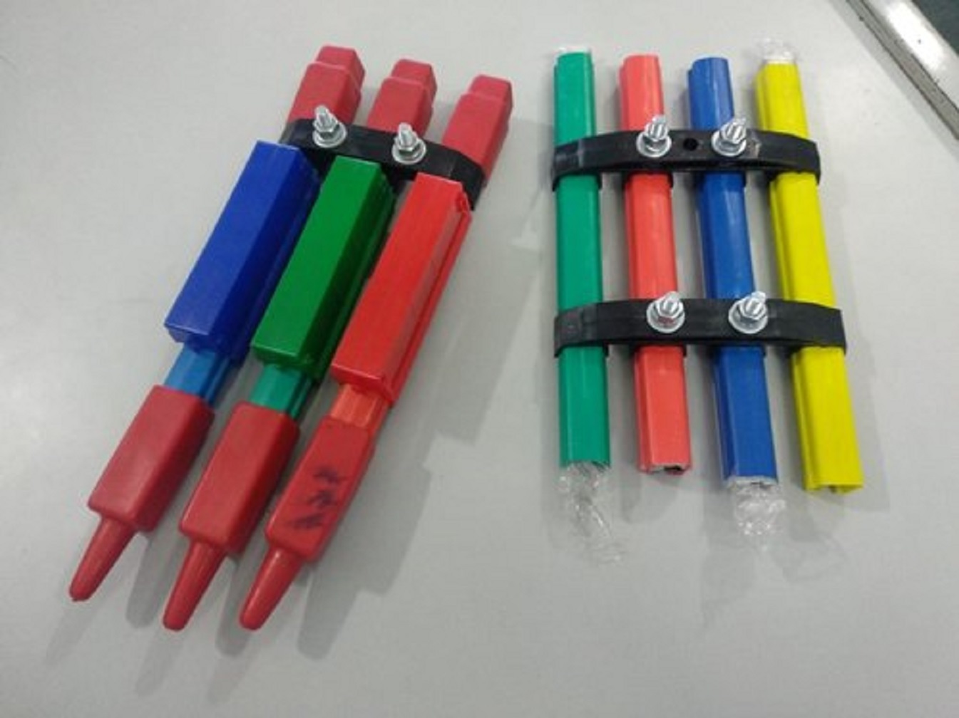 Shrouded Dsl Bus Bar - Gi Copper Aluminum, 3 & 4 Conductors, Red/yellow/blue/green, 4.5 Meter, 125-400 Amps | Crane Control, 100 Metric Ton Lifting Capacity, Electric Power Source