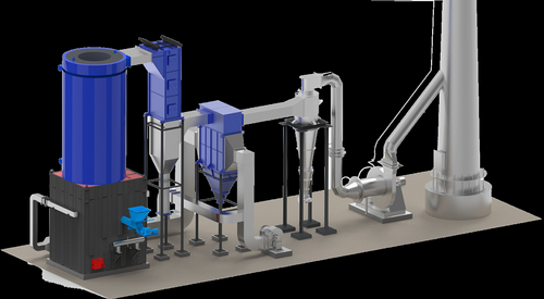 Dynathern वर्टिकल थर्मिक फ्लुइड हीटर