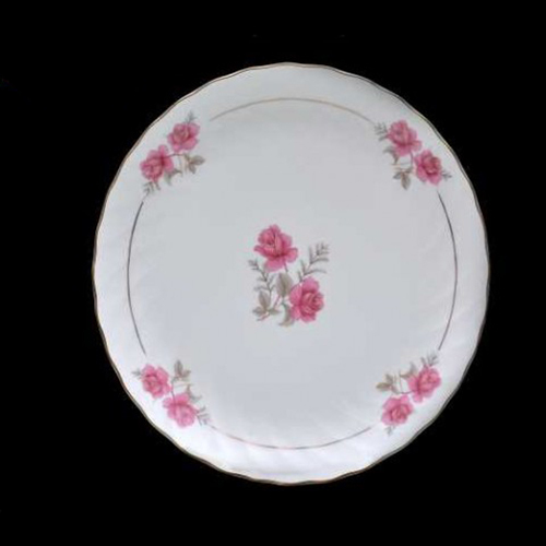 Ceramic Dinner Plate 26 - Ceramic Material, 26 Cm Size, Elegant Black Color | Versatile For Home And Hotel Use, Microwave Safe, Durable Design