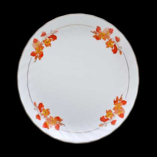Ceramic Dinner Plate 26 - Ceramic Material, 26 Cm Size, Elegant Black Color | Versatile For Home And Hotel Use, Microwave Safe, Durable Design
