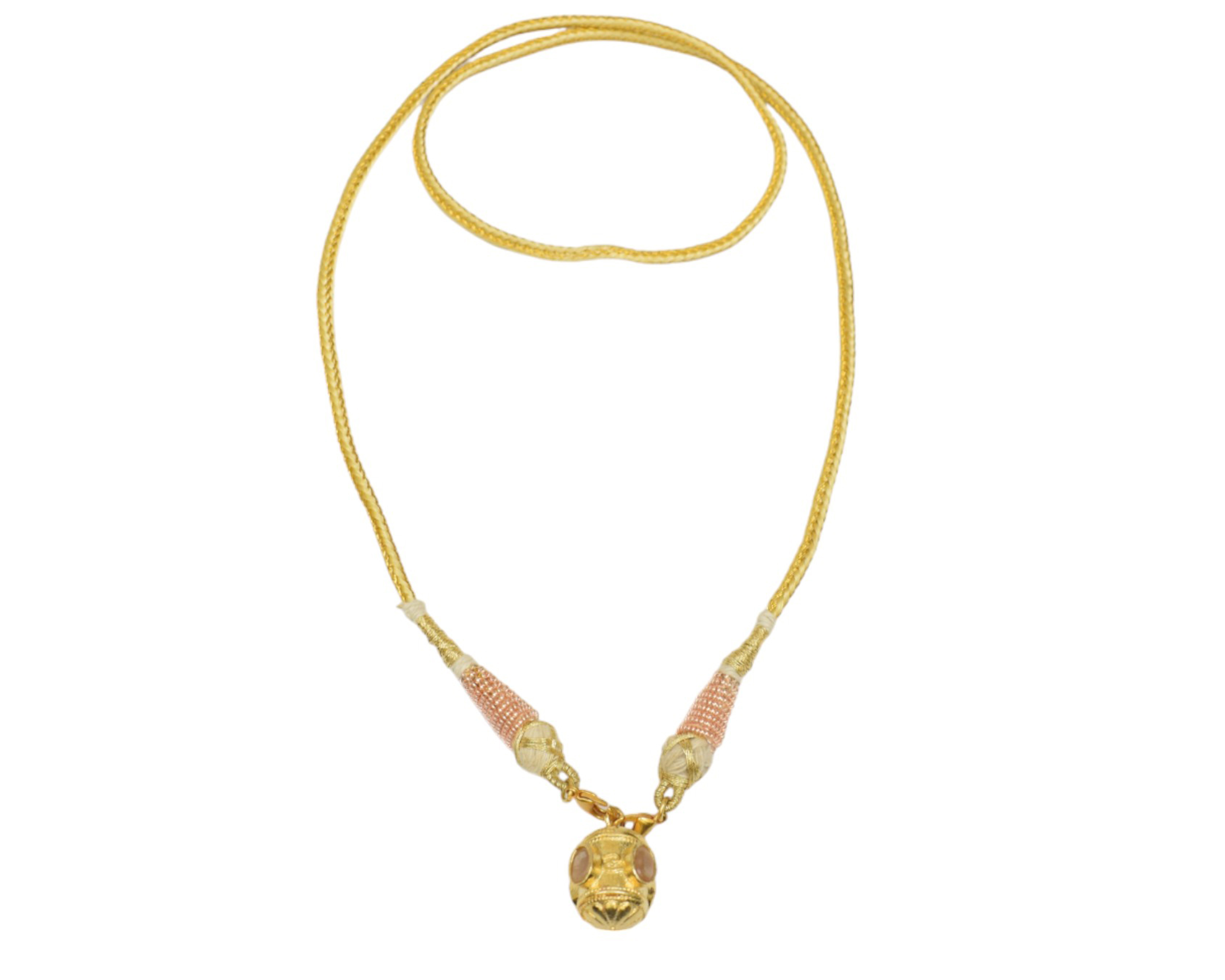 Natural Gemstone Handmade Cordon Necklace