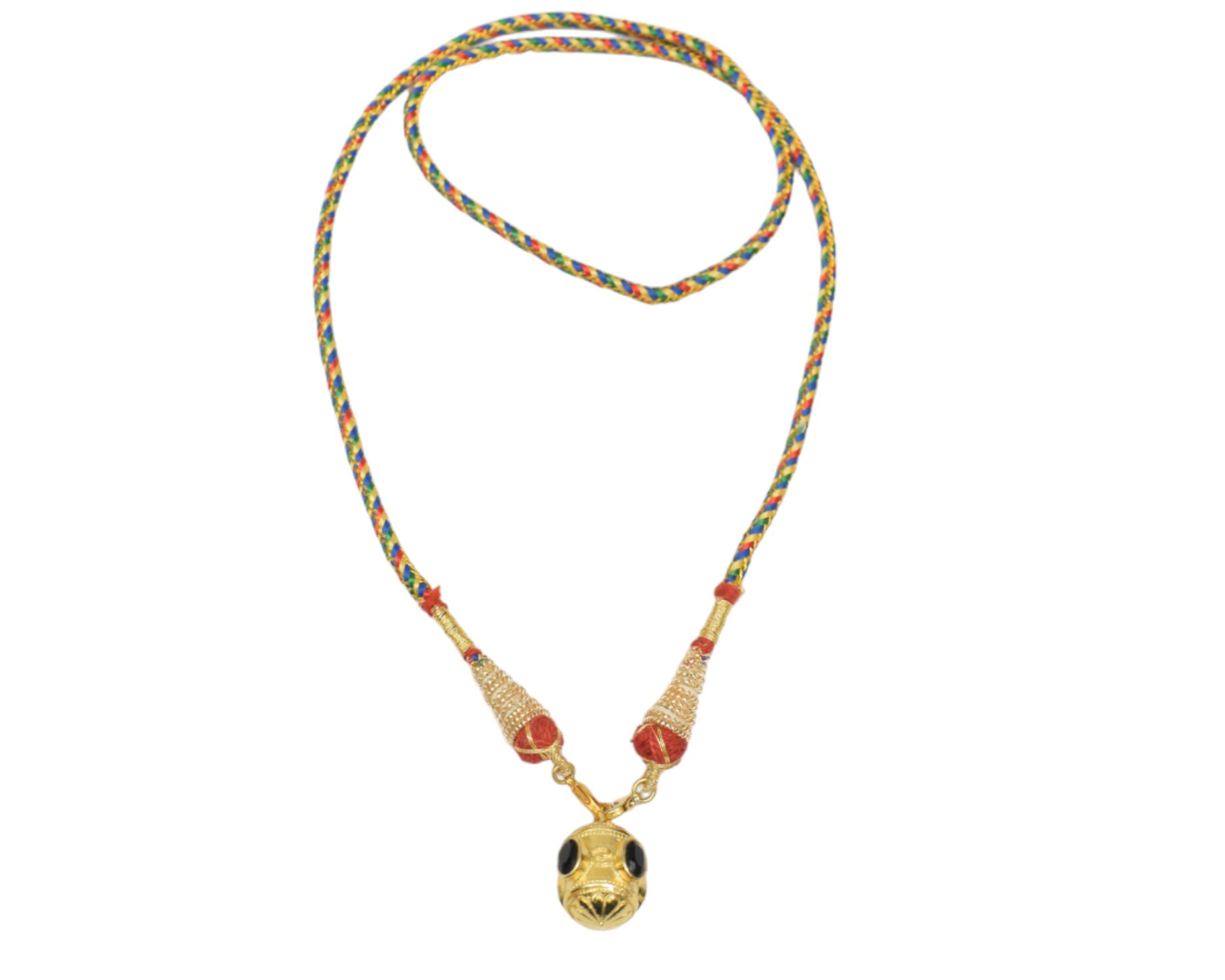 Natural Gemstone Handmade Cordon Necklace