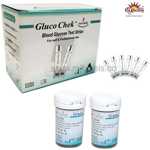 Aspen Gluco Check 5 Seconds Glucometer strips