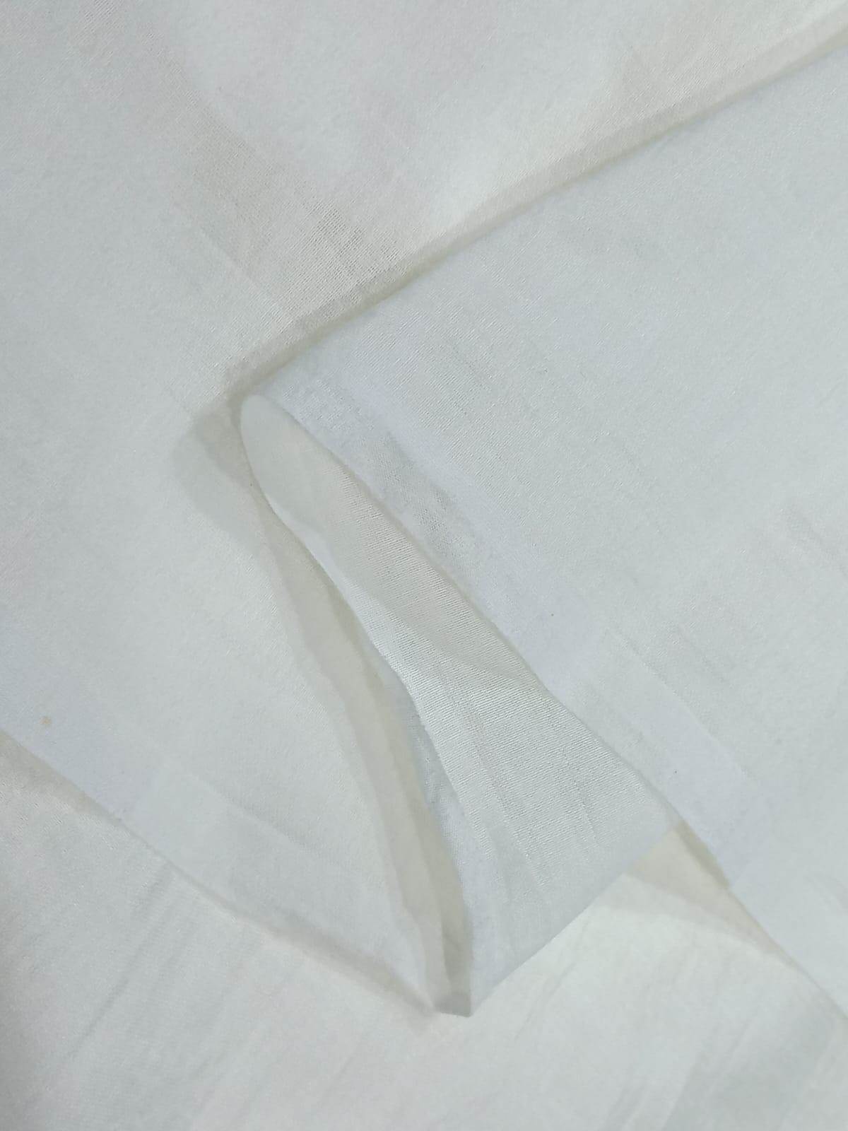 Plain Fabric Chanderi Fabric