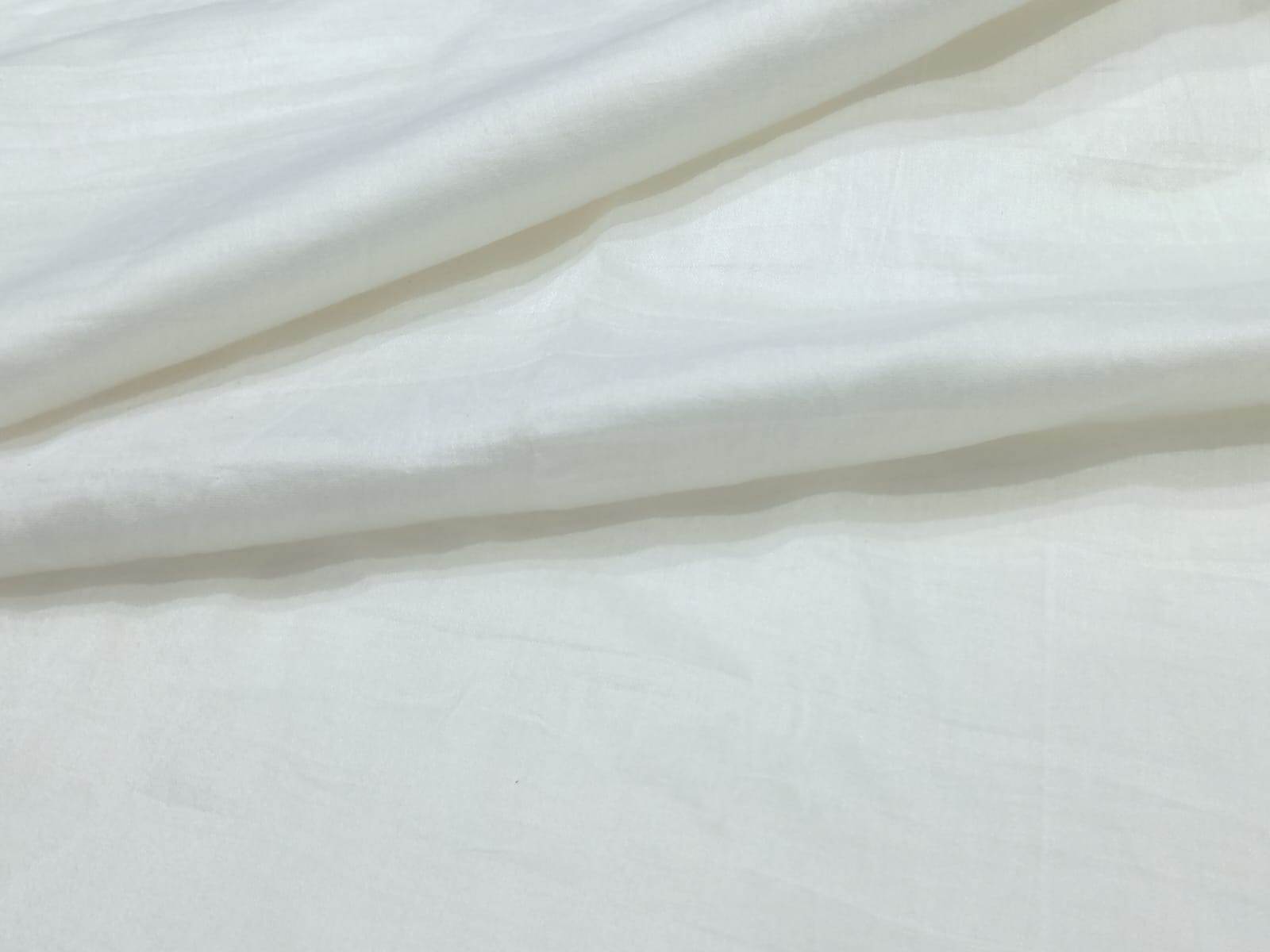 Plain Fabric Chanderi Fabric