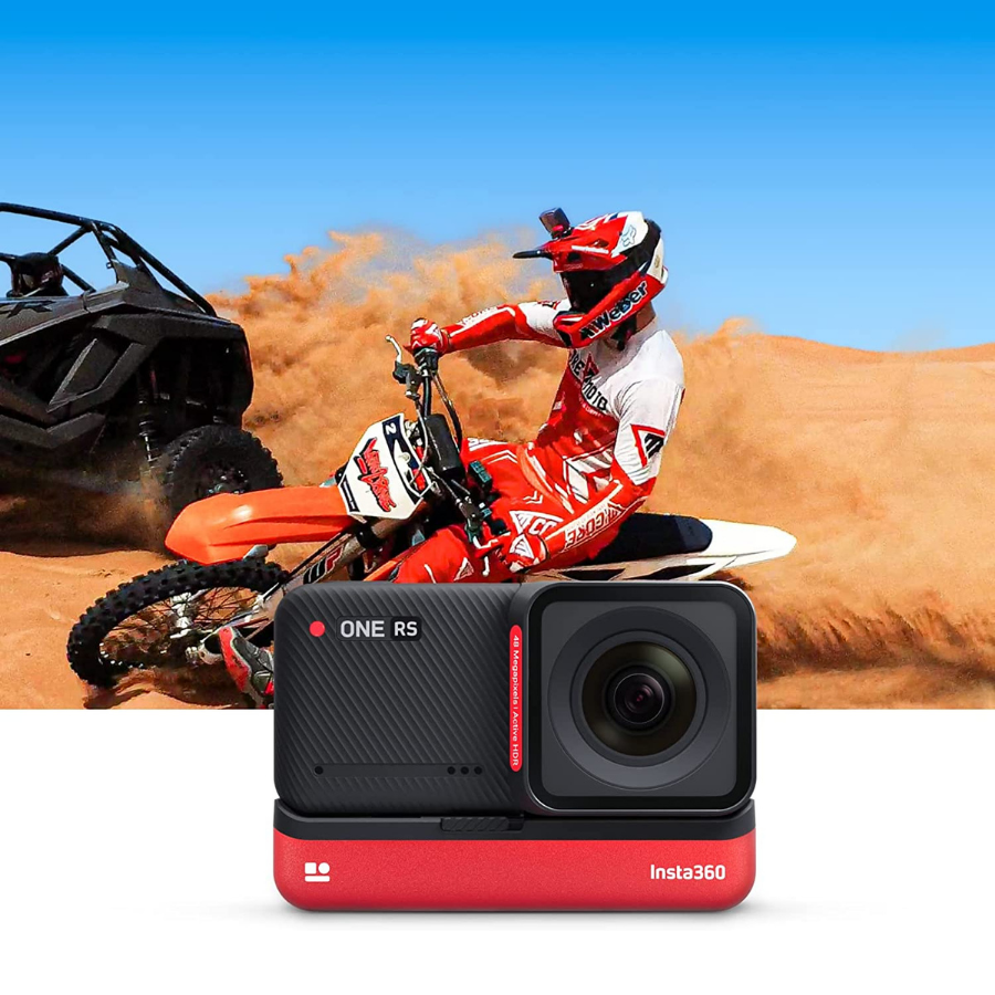 Insta360 One Rs Twin Edition Waterproof 48mp Action Camera