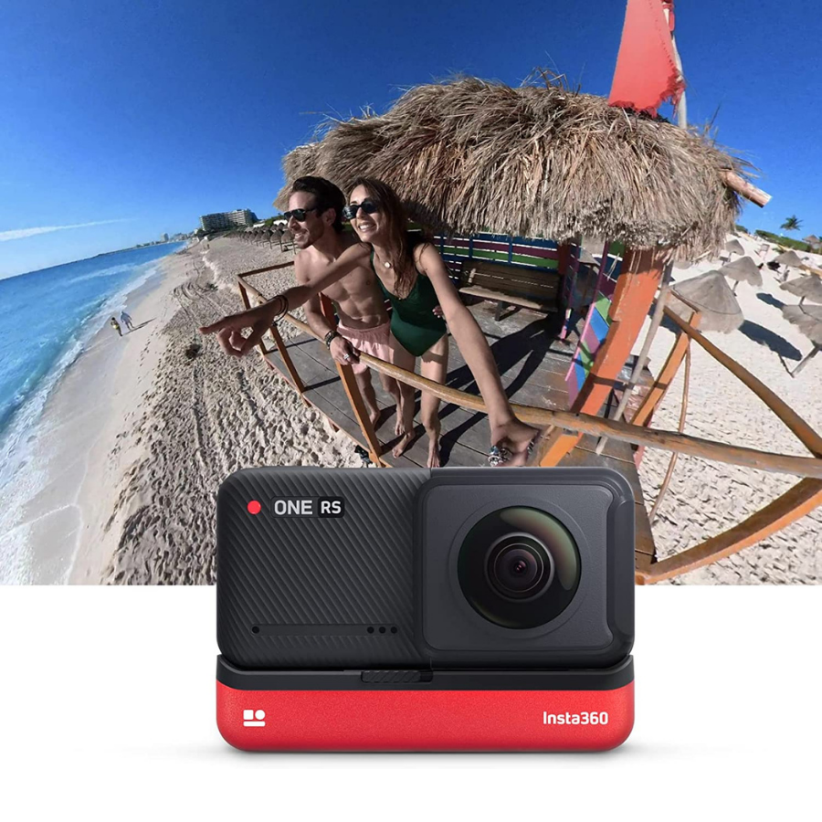 Insta360 One Rs Twin Edition Waterproof 48mp Action Camera