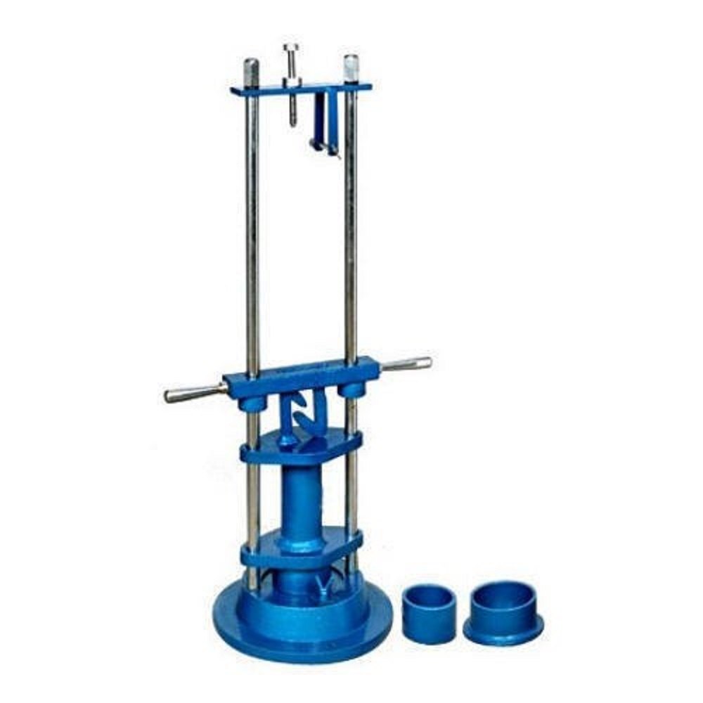 Aggregate Impact Tester - Heavy Duty Plated Steel, 30 Kg Weight, 75 Mm Test Width | Manual Control, Auto Blow Counter