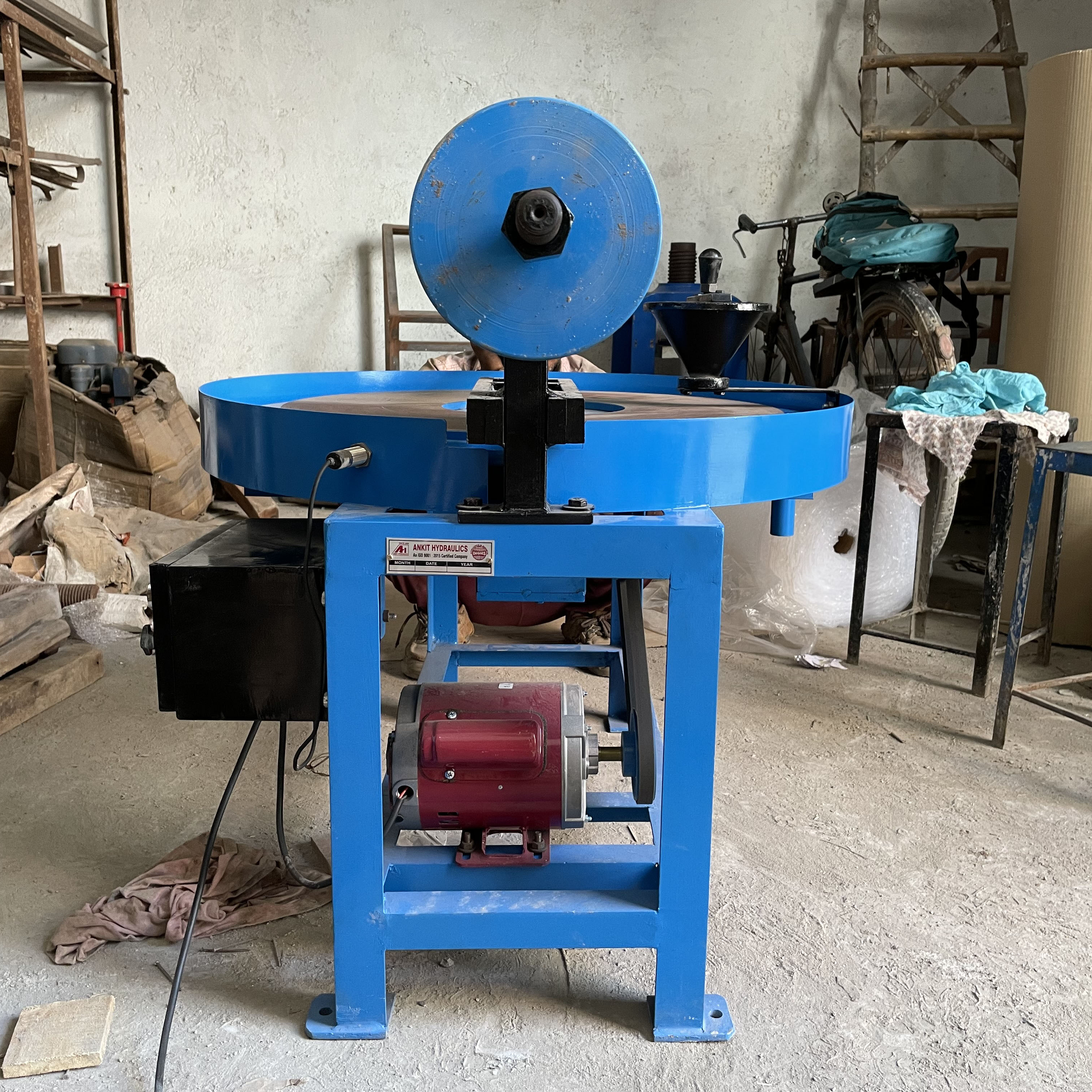 Blue Tile Abrasion Testing Machine