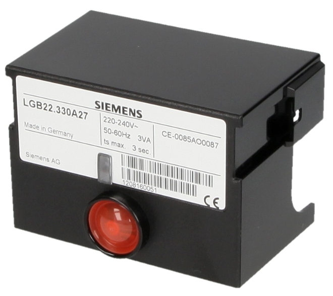 Burner Controller - Color: Black