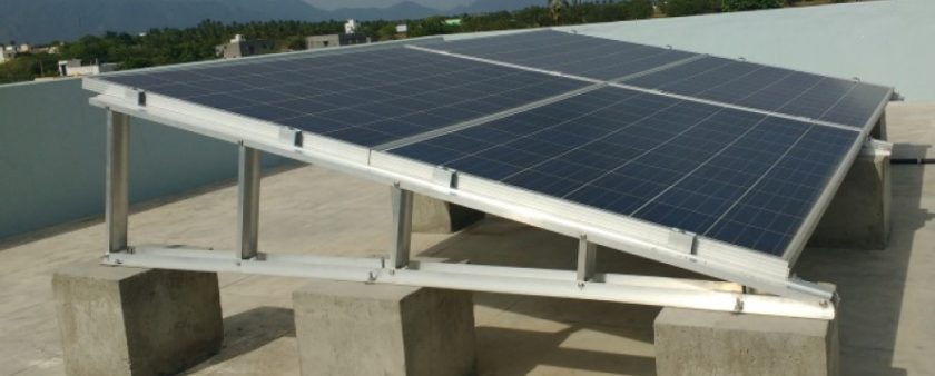 Solar Mounting Structure - Aluminum Sheet, Pvc And Pu Panels | Ideal For Plant, Carport, House, Office, Insulated With Glass Wool